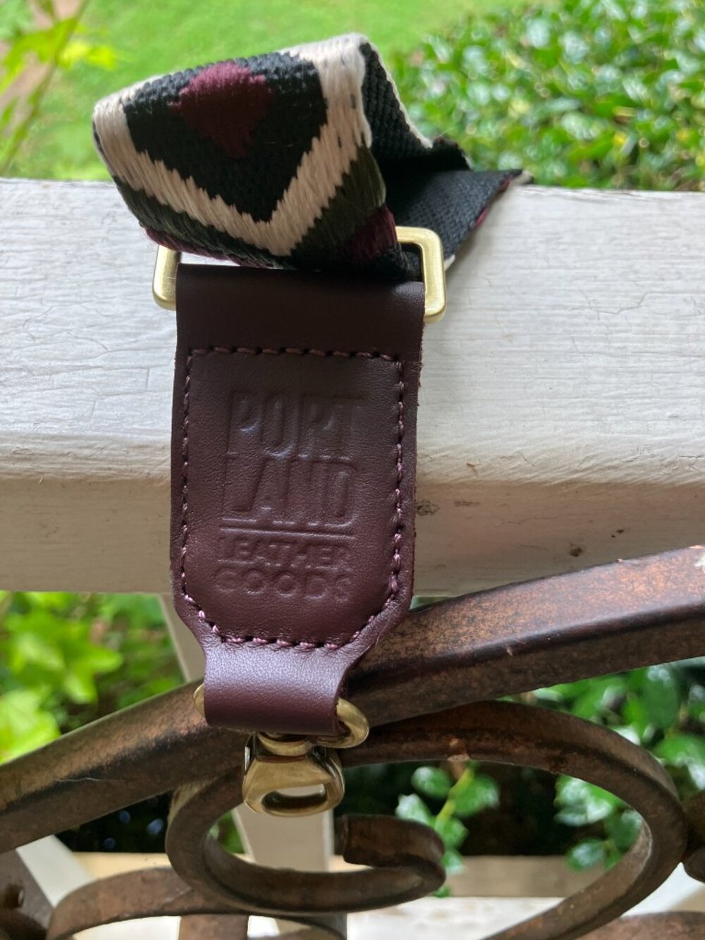 Portland Leather Medium Crossbody Tote - Picture 5 of 5